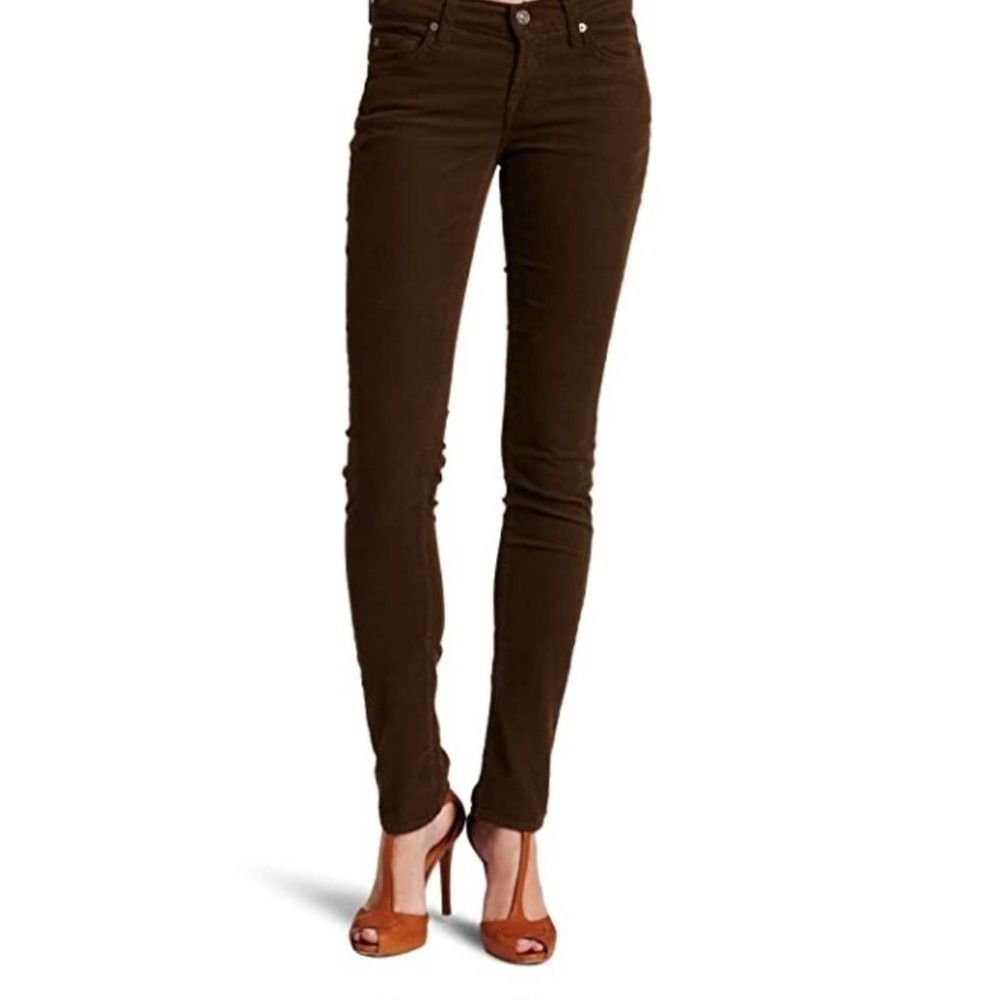 7 For All Mankind Roxanne Skinny Corduroy Pants - 00